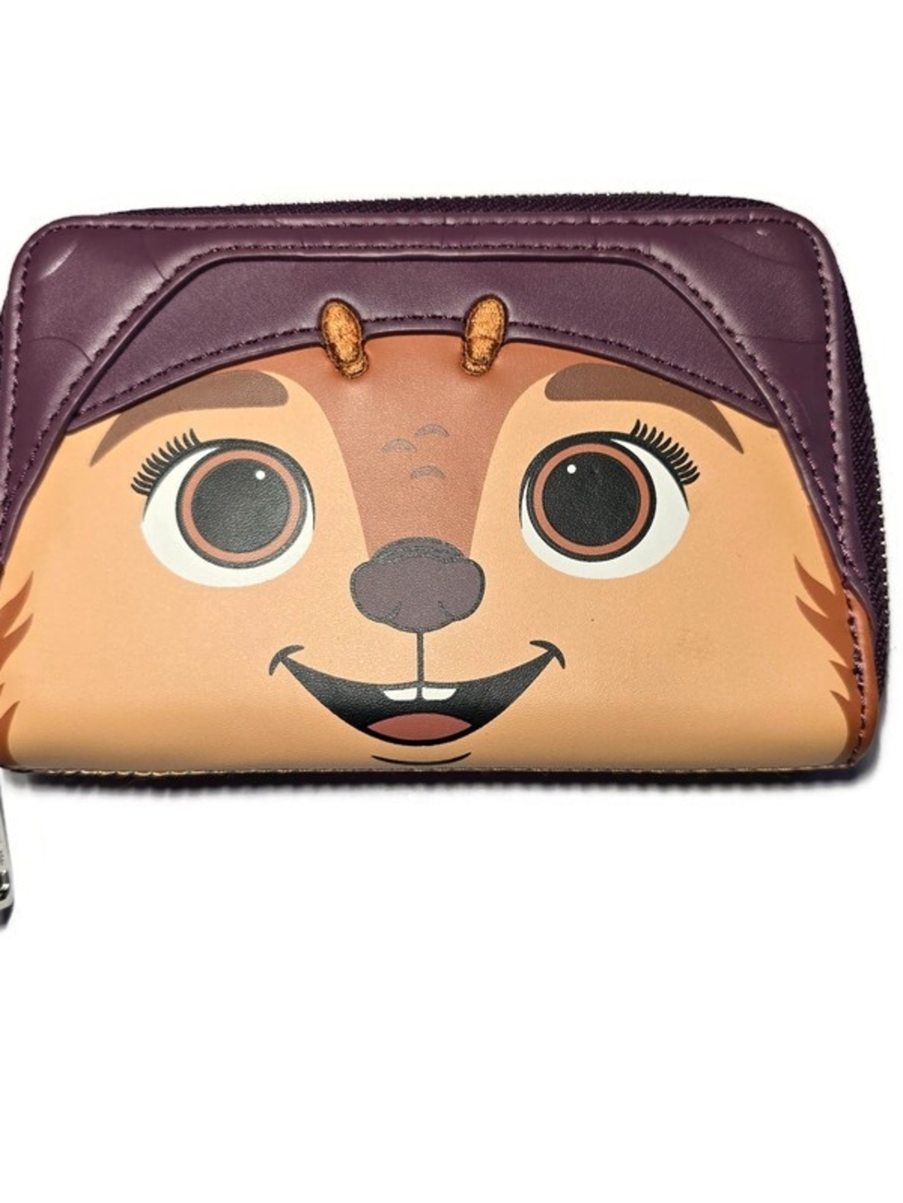 Loungefly Wallet Womens One Size Purple Disney Raya Tuk Tuk Mini Zip Around